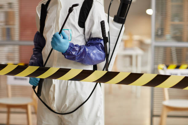 Professional Blood Cleanup technician working in Seattle, WA